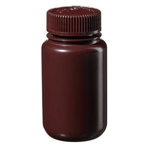 2106-0004 | Amber Wide Mouth Bottle HDPE 125 mL