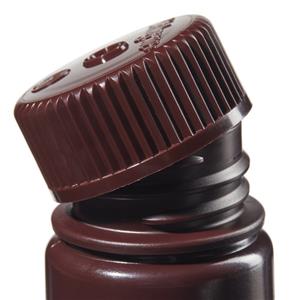 2106-0001 | Amber Wide Mouth Bottle HDPE 30 mL