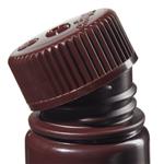 2106-0001 | Amber Wide Mouth Bottle HDPE 30 mL