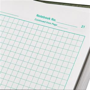 6301-1000 | Lab Notebook Paper Gridded 21.6 x 27.9 cm