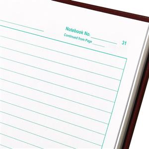 6301-2000 | Lab Notebook Paper Lined 21.6 x 27.9 cm