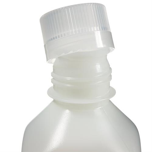 2018-0500 | Narrow Mouth Square Bottle HDPE 500 mL