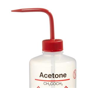 2425-0501 | Wash Bottle Safety RTK N M Acetone LDPE 500 mL