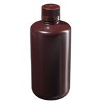 2004-0032 | Amber Narrow Mouth Bottle HDPE 1000 mL
