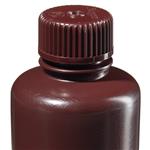 DS2085-0004 | Amber Narrow Mouth Sample Bottle HDPE 125 mL
