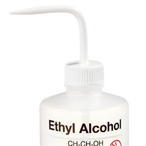 2425-0502 | Wash Bottle Safety RTK N M Ethyl Alcohol LDPE 500