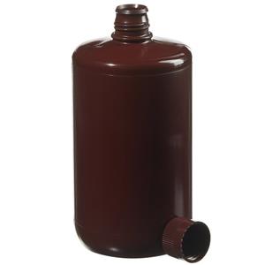 2204-0005 | Large Amber Narrow Mouth Bottle PP 2 L