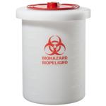 6370-0005 | Waste Container Biohazardous PP 5 gallon