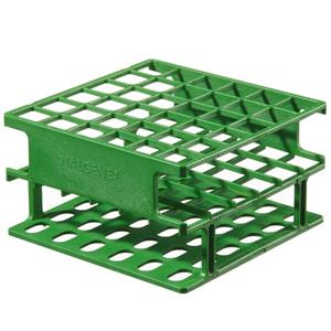 5972-0413 | Test Tube Half Rack Unwire Green 13 mm
