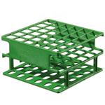 5972-0413 | Test Tube Half Rack Unwire Green 13 mm