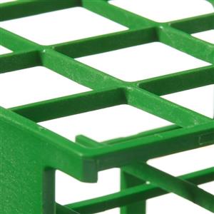 5972-0430 | Test Tube Half Rack Unwire Green 30 mm