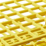 5970-0213 | Test Tube Rack Unwire Yellow 13 mm