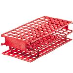 5970-0513 | Test Tube Rack Unwire Red 13 mm