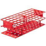 5970-0525 | Test Tube Rack Unwire Red 25 mm