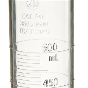 3663-0500 | Graduated Cylinder PMP 500 mL
