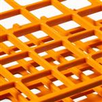 5970-0116 | Test Tube Rack Unwire Orange 16 mm