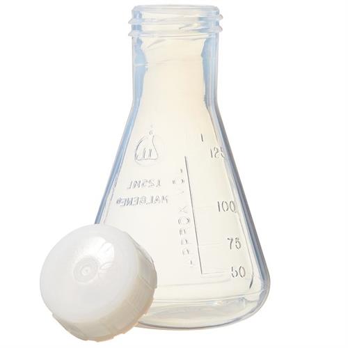 4106-0125 | Flask Erlenmeyer Screw Closure FEP 125 mL