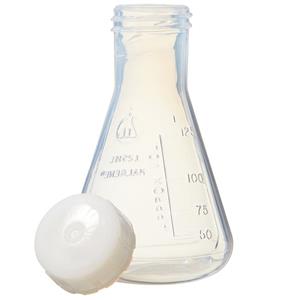 4106-0125 | Flask Erlenmeyer Screw Closure FEP 125 mL