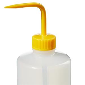 2422-2500 | Wash Bottle N M Yellow LDPE 500 mL