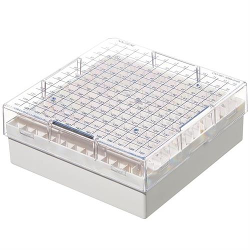 5050-0169 | Plastic Cryobox 13x13 div 4 pk 24 cs