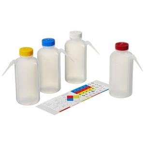 2423-0500 | Wash Bottle Asst Unitary LDPE PP 500mL