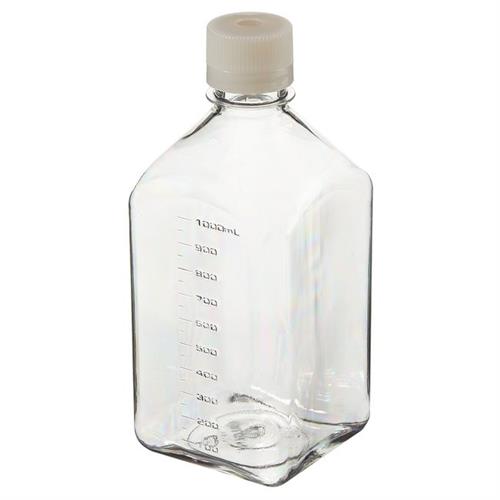 342023-1000 | Media Bottle PETG STERILE w HDPE Septum Closure 10