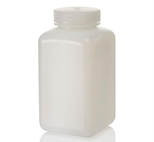 312114-0032 | Bottle Wide Mouth Square HDPE 32 oz 1000 mL 63 415