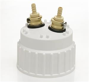 2158-0021 | Quick Filling Venting Closure 83B 2 Ports for 1 4
