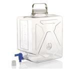 2322-0050 | Rectangular Carboy with Spigot PC 20 L
