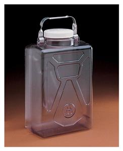 DS2213-0020 | Clearboy Transparent Carboy Rect w SS Handle PC 9L