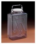 DS2213-0050 | Clearboy Transparent Carboy Rect w SS Handle PC 20