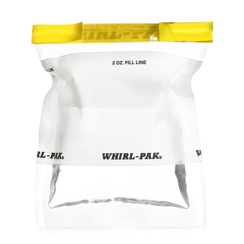 B01064 | Whirl-Pak® Write-On Bags - 2 oz. (58 ml) - Box of 500