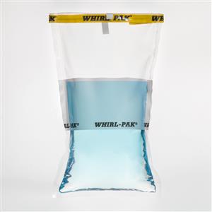 B01065 | Whirl-Pak® Write-On Bags - 18 oz. (532 ml) Box of 500 - Yellow Tape