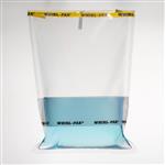 B01195 | Whirl-Pak® Write-On Bags - 55 oz. (1,627 ml) Box of 500 - Yellow Tape