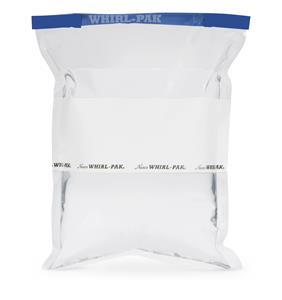 B01297 | Whirl-Pak® Write-On Bags - 24 oz. (710 ml) - Box of 500 - Yellow Tape