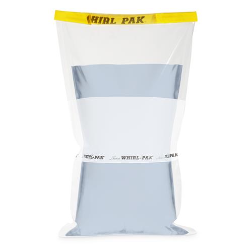 B01341 | Whirl-Pak® Flat Wire Bags with Write-On Strip - 18 oz. (532 ml) - Box of 500
