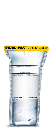 B01402 | Whirl-Pak® Stand Up Thio-Bags® - 4 oz. (100 ml) - Box of 100