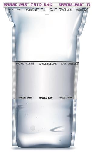 B01601 | Whirl-Pak® Stand Up Thio-Bags® - 17 oz. (500 ml) - Box of 100