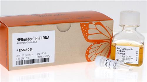 E5520S | NEBuilder HiFi DNA Assembly Cloning Kit