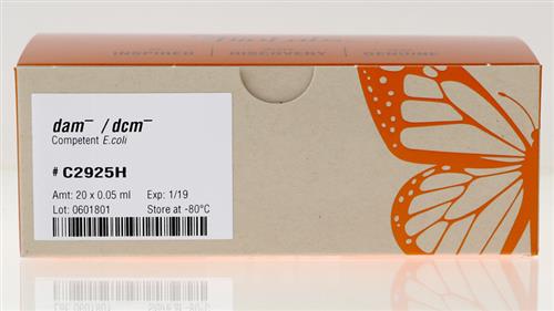 C2925I | dam dcm Competent E. coli 6 x 0.2 ml tube