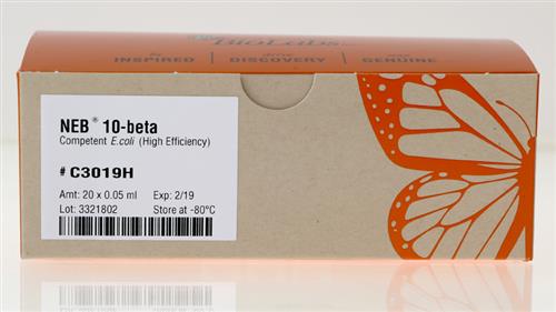 C3019H | NEB 10 beta Competent E. coli High Efficiency 20 x