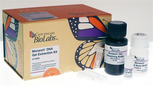 T1020S | Monarch DNA Gel Extraction Kit 50 preps