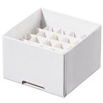 378247 | 25 Cell Storage Box Chipboard NS for CryoTube vial