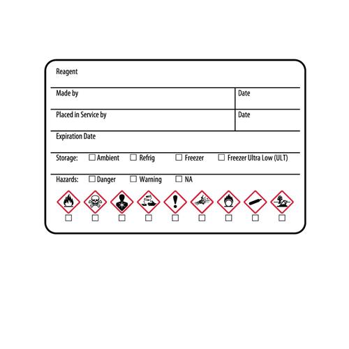 GHS-0007 | GHS Label Reagent Made by Date