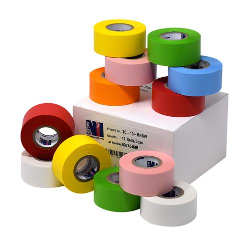 TC-10-RNBW | Nev s Labeling Tape 12 rolls