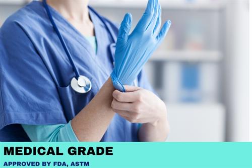 CGM-XS-01 | Powder Free Latex free Disposable FDA approved Nitrile Exam Gloves -XS