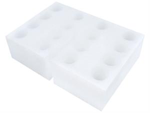 2257 | Holder for 2255 vials. Polyethylene foam block hol