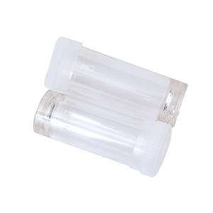 6133PC-T | Polycarbonate Vial reinforced with Slip On Cap 3 4