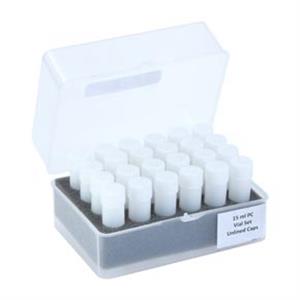 2240-PEF | 5 mL Frosted Polyethylene Vial Set Case of 10