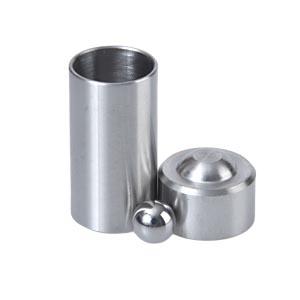 3114 | Stainless Steel Vial Set 1 2 x 1 in. 12.7 x 25.4 m